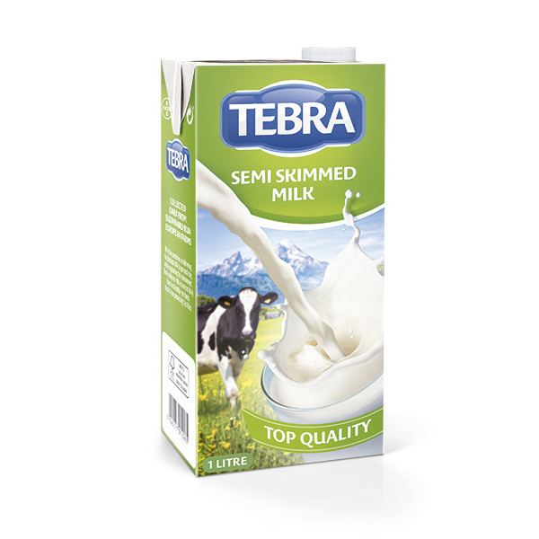 Tebra Semi Skimmed milk