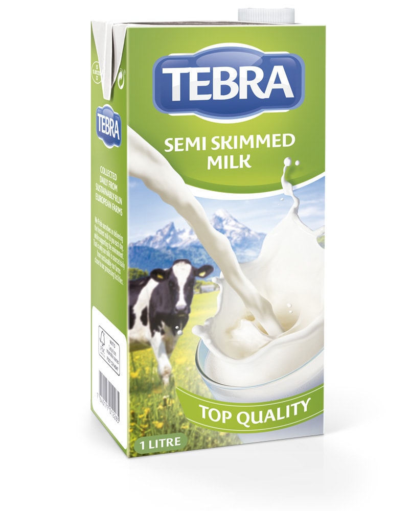 Tebra Semi Skimmed milk